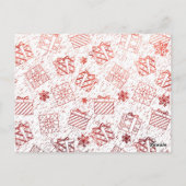 クリスマスプレゼント5 ポストカード (裏面)