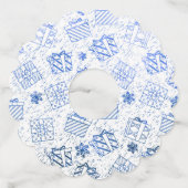 クリスマスプレゼント6 ワイングラスタグ (裏面)