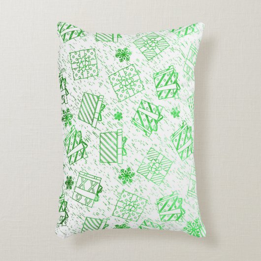 クリスマスプレゼント7 アクセントクッション (正面(垂直))