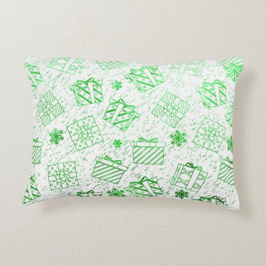 クリスマスプレゼント7 アクセントクッション (裏面)