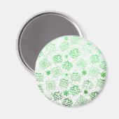 クリスマスプレゼント7 マグネット (正面/裏面)