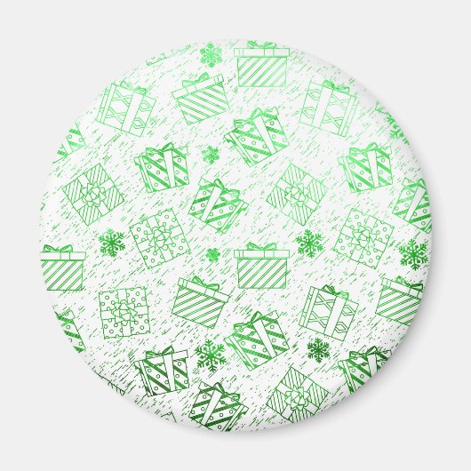 クリスマスプレゼント7 マグネット (正面)