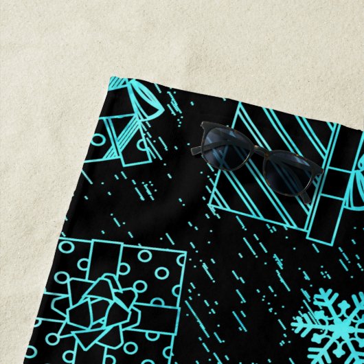 クリスマスプレゼント9 ビーチタオル (インサイチュ)