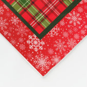 クリスマスプレゼント |これは私のクリスマス映画の時計 フリースブランケット (角)