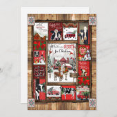 クリスマスプレゼント |すべての来ハートホームでクリスマス シーズンカード (正面/裏面)