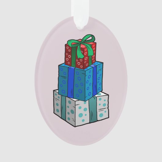 クリスマスプレゼント オーナメント (正面)