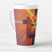 クリスマスプレゼント カフェラテマグ (左アングル)