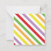 クリスマスプレゼント カー ギフト同封カード ノートカード (裏面)