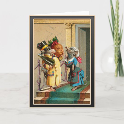 クリスマスプレゼント – クリスマスカード (正面)