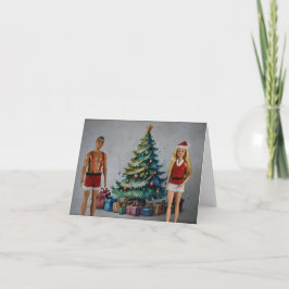 クリスマスプレゼント。クリスマスカード カード