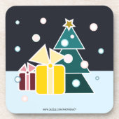 クリスマスプレゼント コースター (正面)