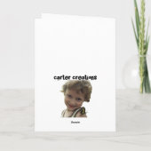 クリスマスプレゼント シーズンカード (裏面)