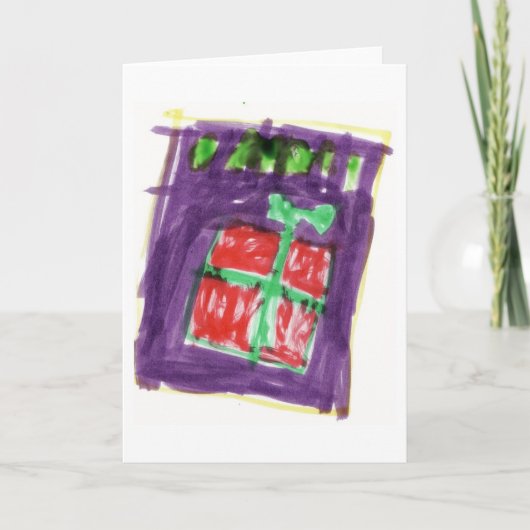 クリスマスプレゼント シーズンカード (正面)