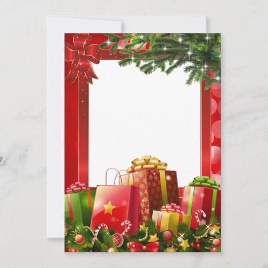 クリスマスプレゼント シーズンカード (正面)