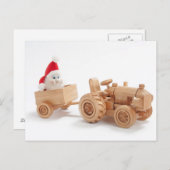 クリスマスプレゼント シーズンポストカード (正面/裏面)