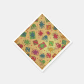 クリスマスプレゼント スタンダードカクテルナプキン (角)