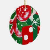 クリスマスプレゼント セラミックオーナメント (右)