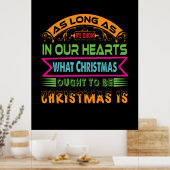 クリスマスプレゼント ポスター (キッチン)