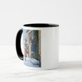 クリスマスプレゼント マグカップ (正面左)