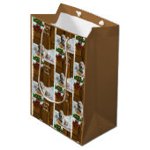 クリスマスプレゼント ミディアムペーパーバッグ (正面アングル)