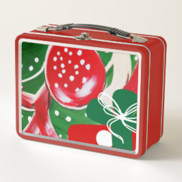 クリスマスプレゼント メタルランチボックス