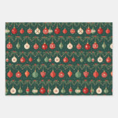 クリスマスプレゼント ラッピングペーパーシート (正面3)