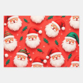 クリスマスプレゼント ラッピングペーパーシート (正面3)