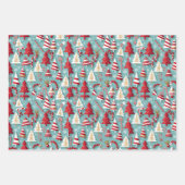 クリスマスプレゼント ラッピングペーパーシート (正面)