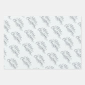 クリスマスプレゼント ラッピングペーパーシート (正面3)