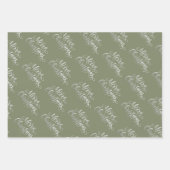 クリスマスプレゼント ラッピングペーパーシート (正面)