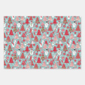 クリスマスプレゼント ラッピングペーパーシート (正面3)