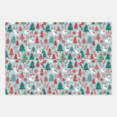 クリスマスプレゼント ラッピングペーパーシート (正面3)