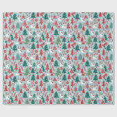 クリスマスプレゼント ラッピングペーパー (フラット)