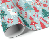 クリスマスプレゼント ラッピングペーパー (ロールコーナー)