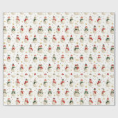 クリスマスプレゼント ラッピングペーパー (フラット)