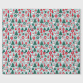 クリスマスプレゼント ラッピングペーパー (フラット)