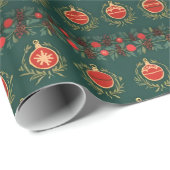 クリスマスプレゼント ラッピングペーパー (ロールコーナー)