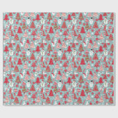 クリスマスプレゼント ラッピングペーパー (フラット)
