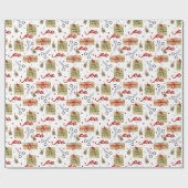 クリスマスプレゼント ラッピングペーパー (フラット)