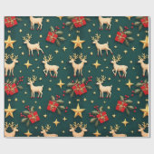 クリスマスプレゼント ラッピングペーパー (フラット)