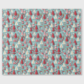 クリスマスプレゼント ラッピングペーパー (フラット)