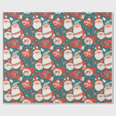 クリスマスプレゼント ラッピングペーパー (フラット)
