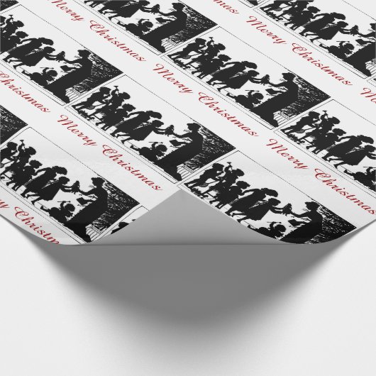 クリスマスプレゼント ラッピングペーパー (角)