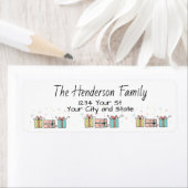 クリスマスプレゼント ラベル (インサイチュ)