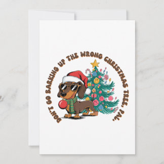 クリスマスプレゼント 吠えてはダメ 招待状