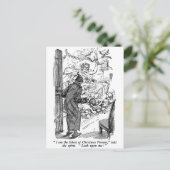 クリスマスプレゼント(文字と) シーズンポストカード (スタンド正面)