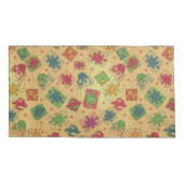 クリスマスプレゼント 枕カバー (裏面-左)