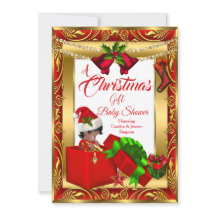 クリスマスプレゼント 男の子 女の子 赤ちゃん おむつパーティー 赤 ゴールド AA2