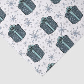 クリスマスプレゼント（青） 薄葉紙 (詳細)