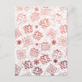 クリスマスプレゼント 5 シーズンポストカード (正面)